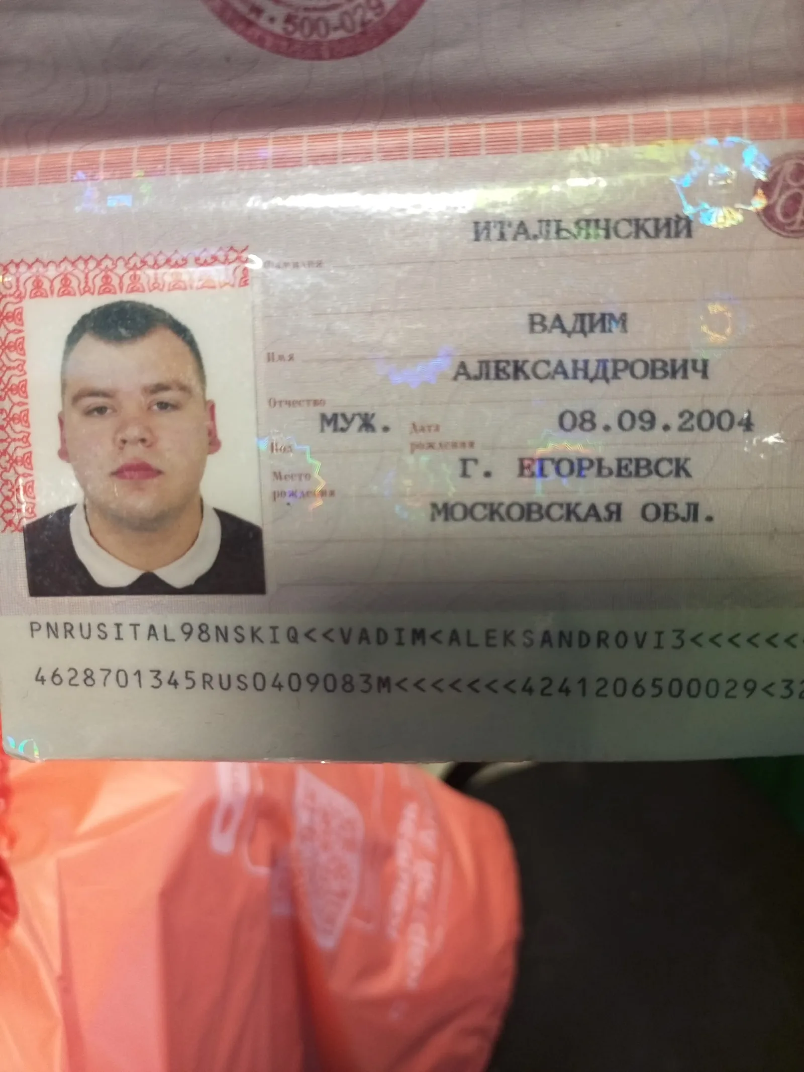Объявление о питомце в Егорьевске — фото питомца